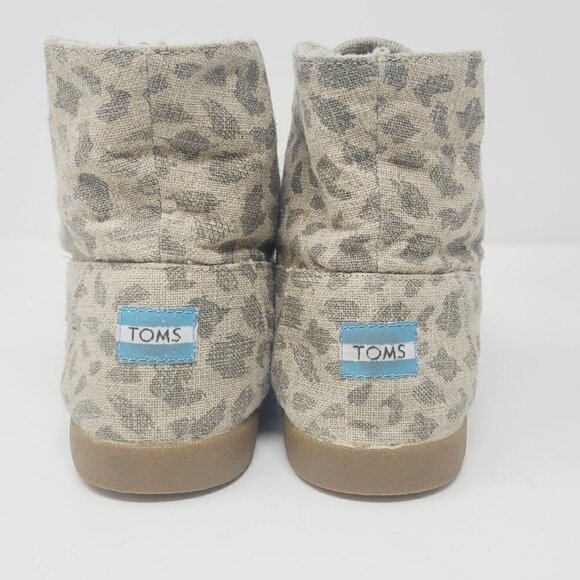 Toms | Women's Animal Print Front Lace Up Booties (Size 11) - Picture 16 of 16